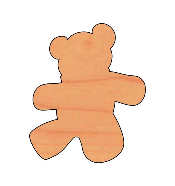 teddy bear shape