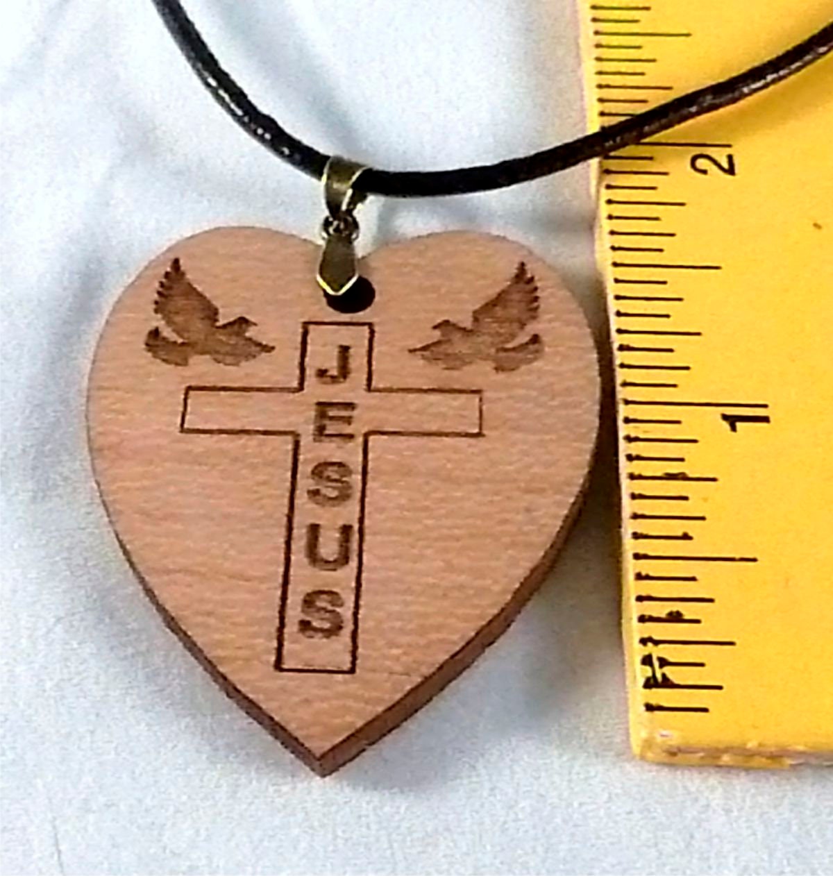 N202 SMU-SMU Heart Necklace - Color Shout