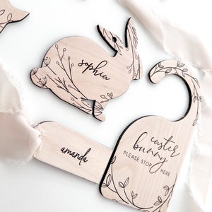 Easter SVG Bundle, Laser Cut Basket Tags, Napkin Rings (Digital Download)
