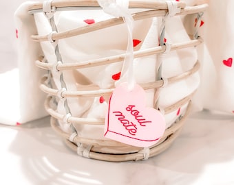 Valentine Heart Tags SVG Bundle: Laser Cut Files (Digital Download)