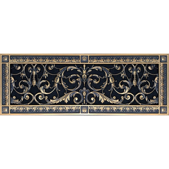 Decorative Vent Cover Grille Louis Xiv Style Rr 203 0620 Etsy