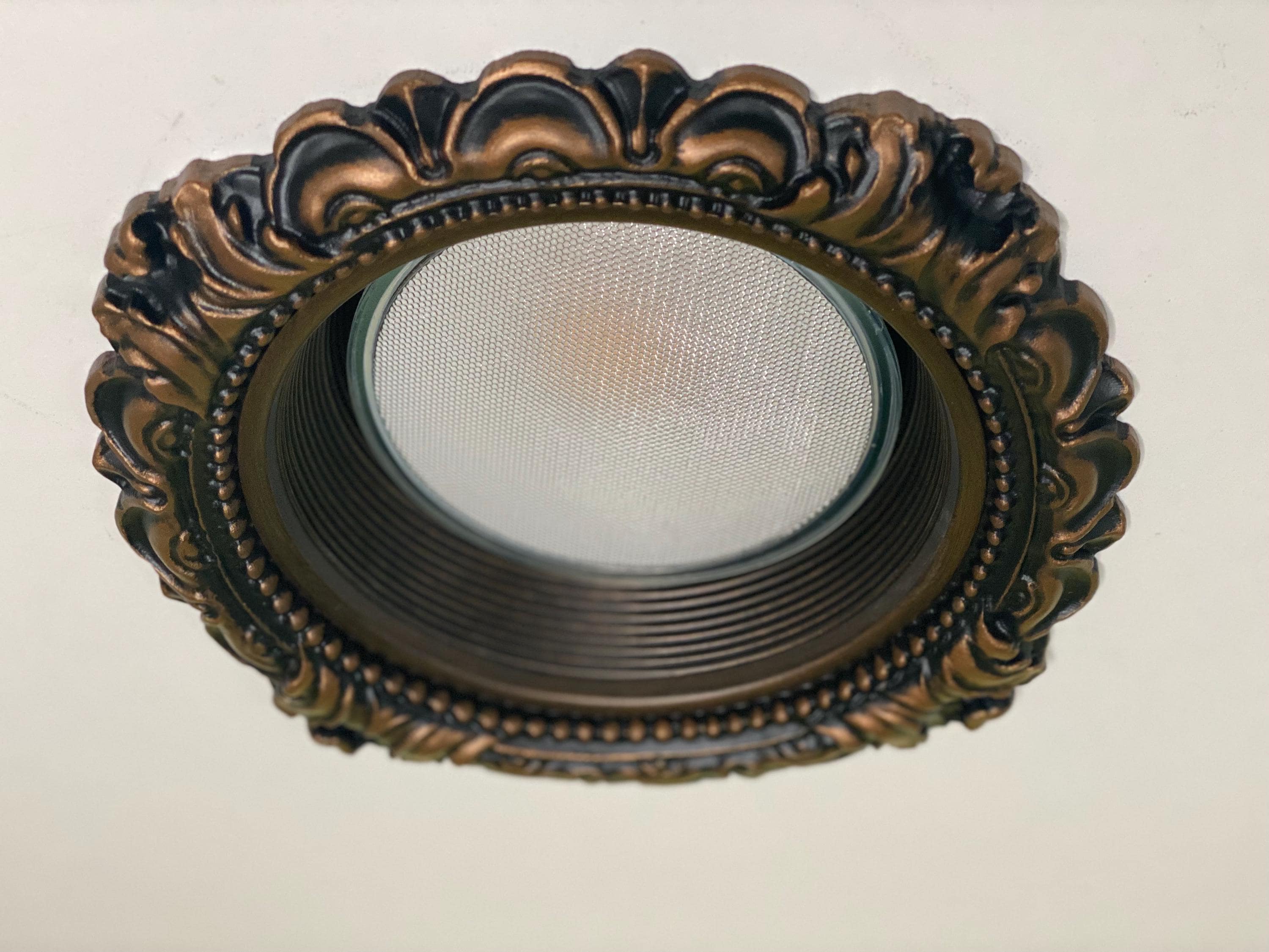 6-inch Decorative Recessed Light Trim |style #LR-101 | Home Lighting ...