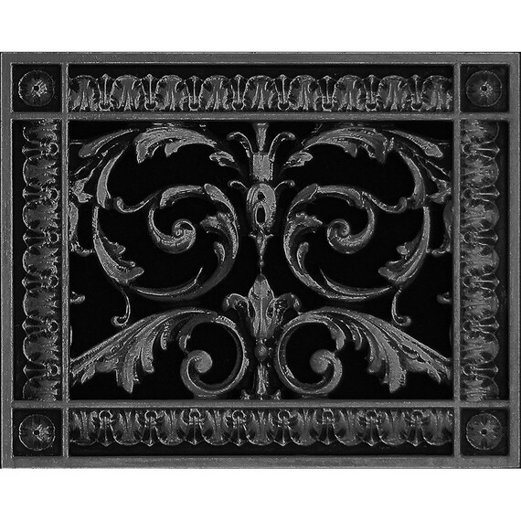 Decorative Vent Cover Grille Louis Xiv Style Rr 203 0608 Etsy