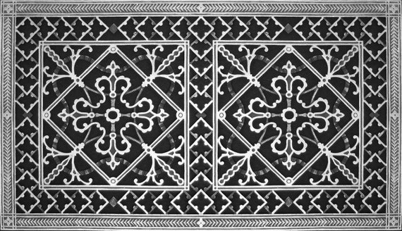 Decorative Vent Cover 16x30 Covers 16x30 Duct In Our Arts And Etsy