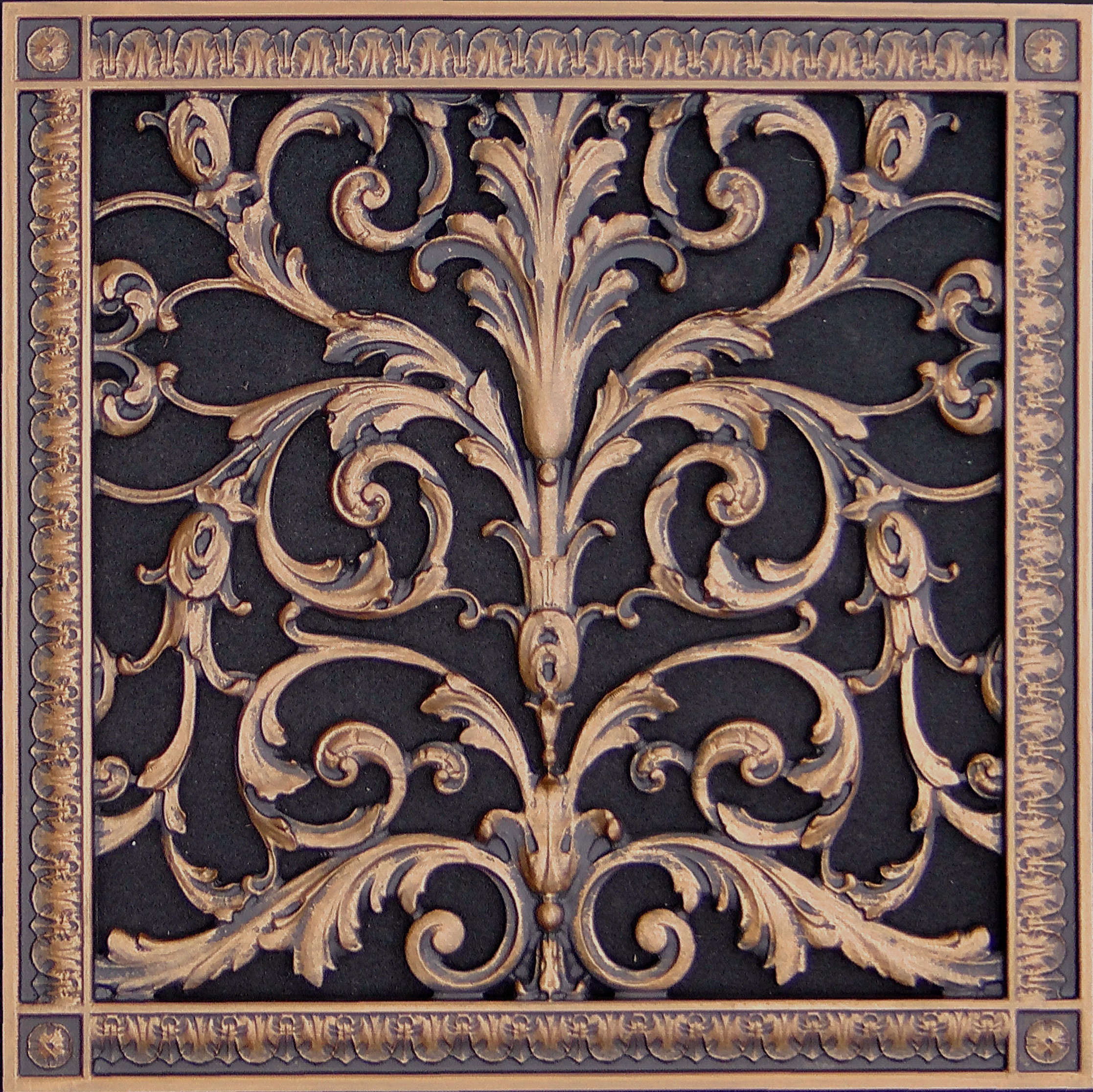 Louis XIV Style Decorative Vent Cover:  14 Inch Series