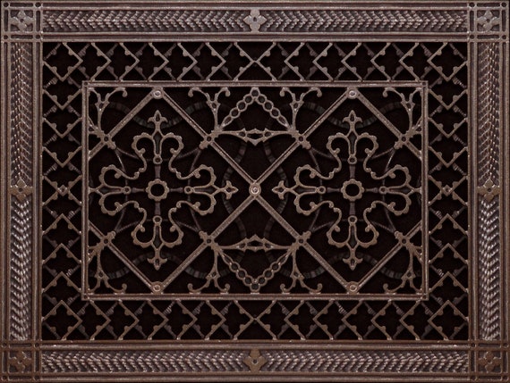 Decorative Vent Cover 10x14 Covers A 10x14 Duct In Our Arts Etsy