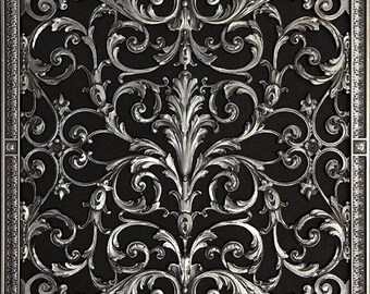 Louis XIV Style Decorative Vent Cover: 24 Inch Series - Etsy