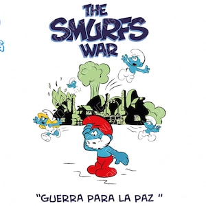 Papa Smurf prints dowload digital file