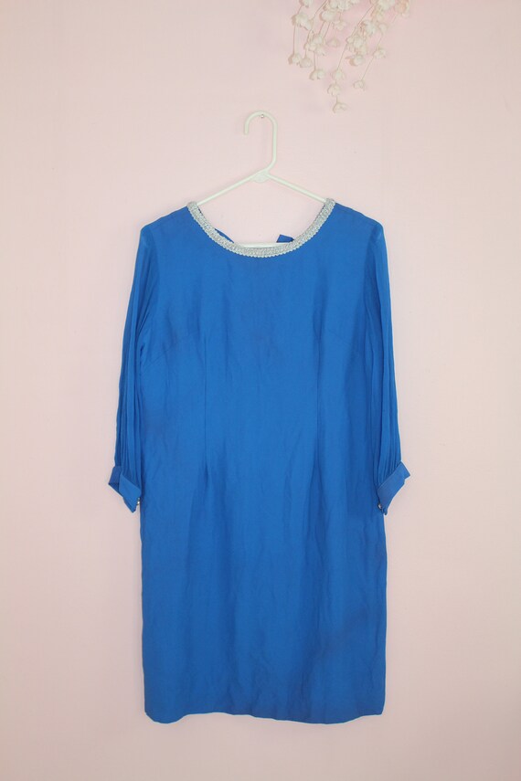 lane bryant blue dress