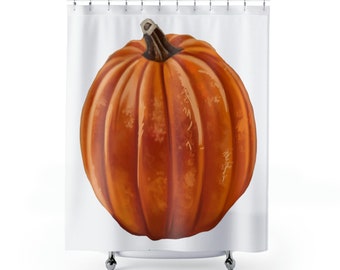 Pumpkin Shower Curtains