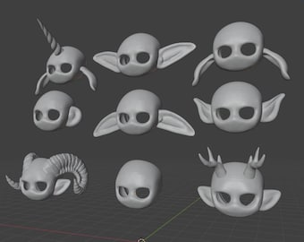 Smol Doll - Face Pack - Digital Download
