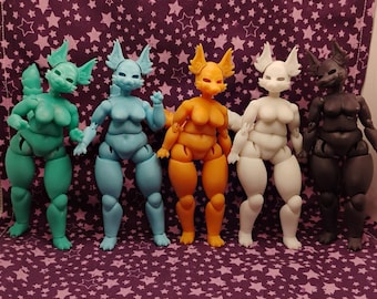 Mini Chonky Fuchs - Physische BJD Puppe