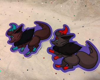 Zorua Vinyl Sticker
