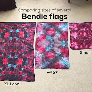 Prophetic - Silk Flag - Worship Flag - Praise Dance - Dyed Silk - Custom, Prophetically Hand-Dyed Bendie Flags