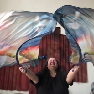 Transformation  Butterfly Rainbow  Worship Flag  Holy image 7