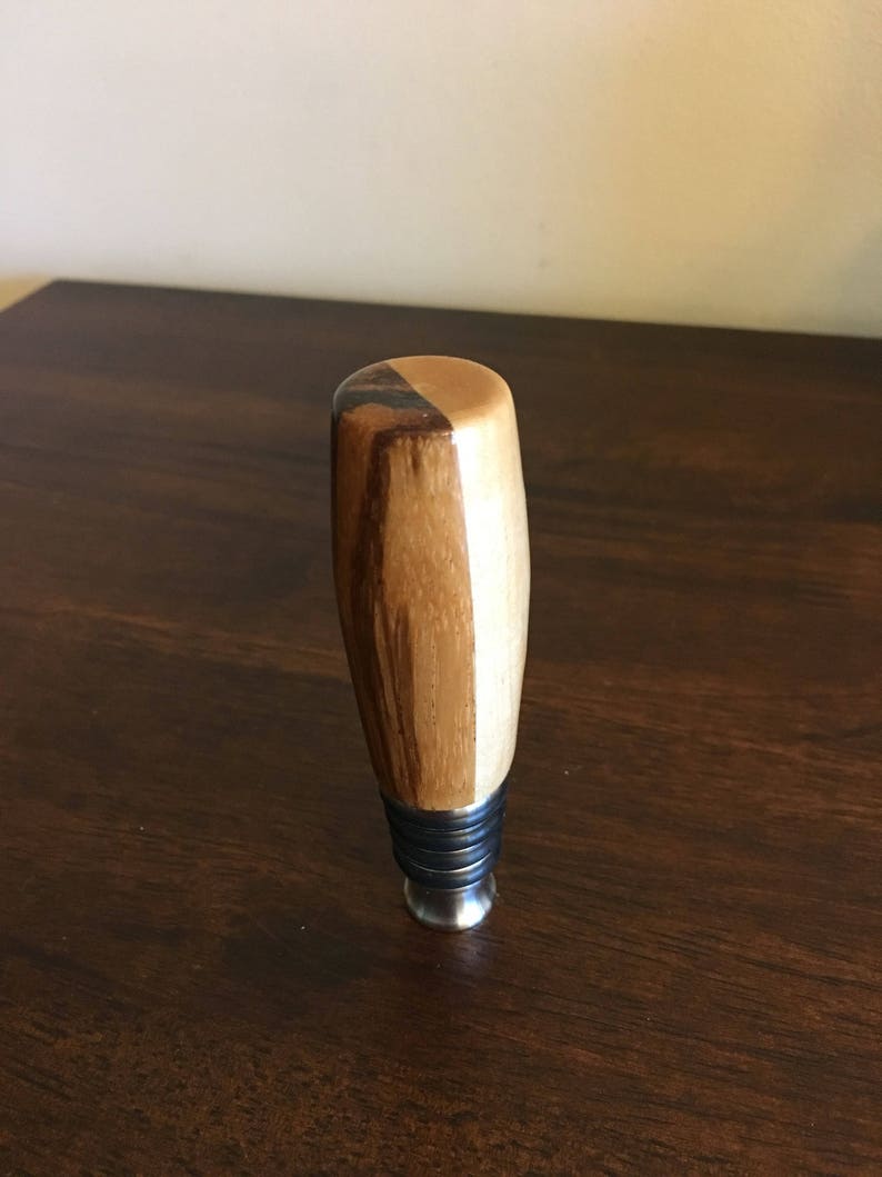 Wood Turned Bottle Stopper Wood Turning Wine / Liquor Bottle Etsy