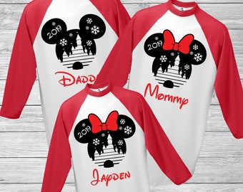 Snowflake Disney Ears - Personalized Animal Kingdom Shirt