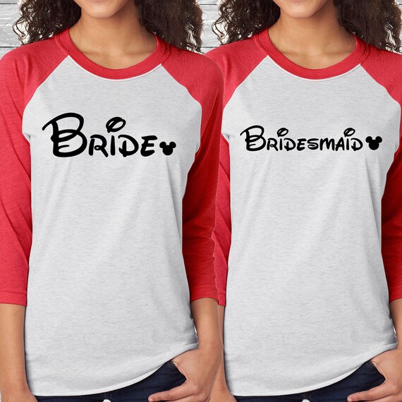 bridesmaid jersey shirts
