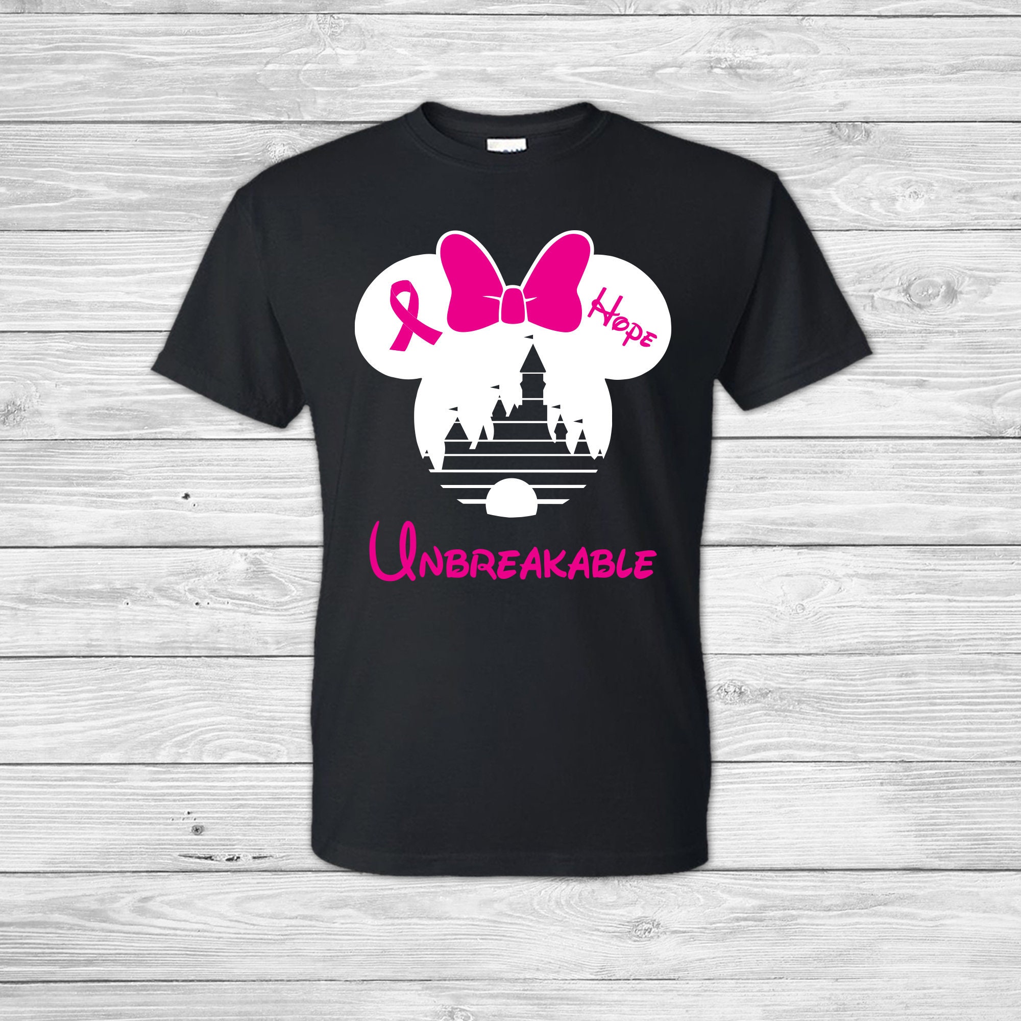 Disney Breast Cancer Awareness, Winnie the Pooh Pink Ribbon Tee sold by  BoNardelli, SKU 24631476