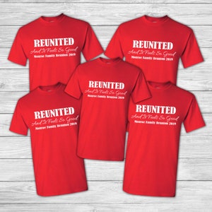 Personalized Family Reunion Shirts image 4