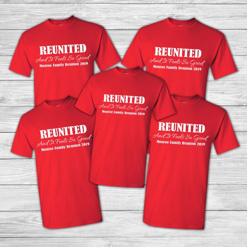 Personalized Family Reunion Shirts image 4