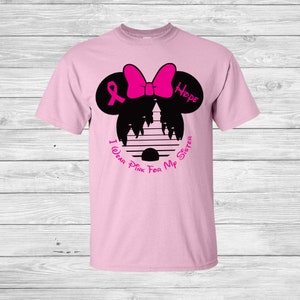 Breast Cancer Awareness Disney World Shirt - Survivor