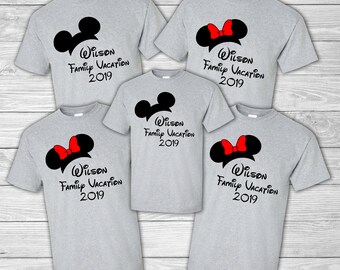 Minnie Mouse Ears Custom Disney Shirts