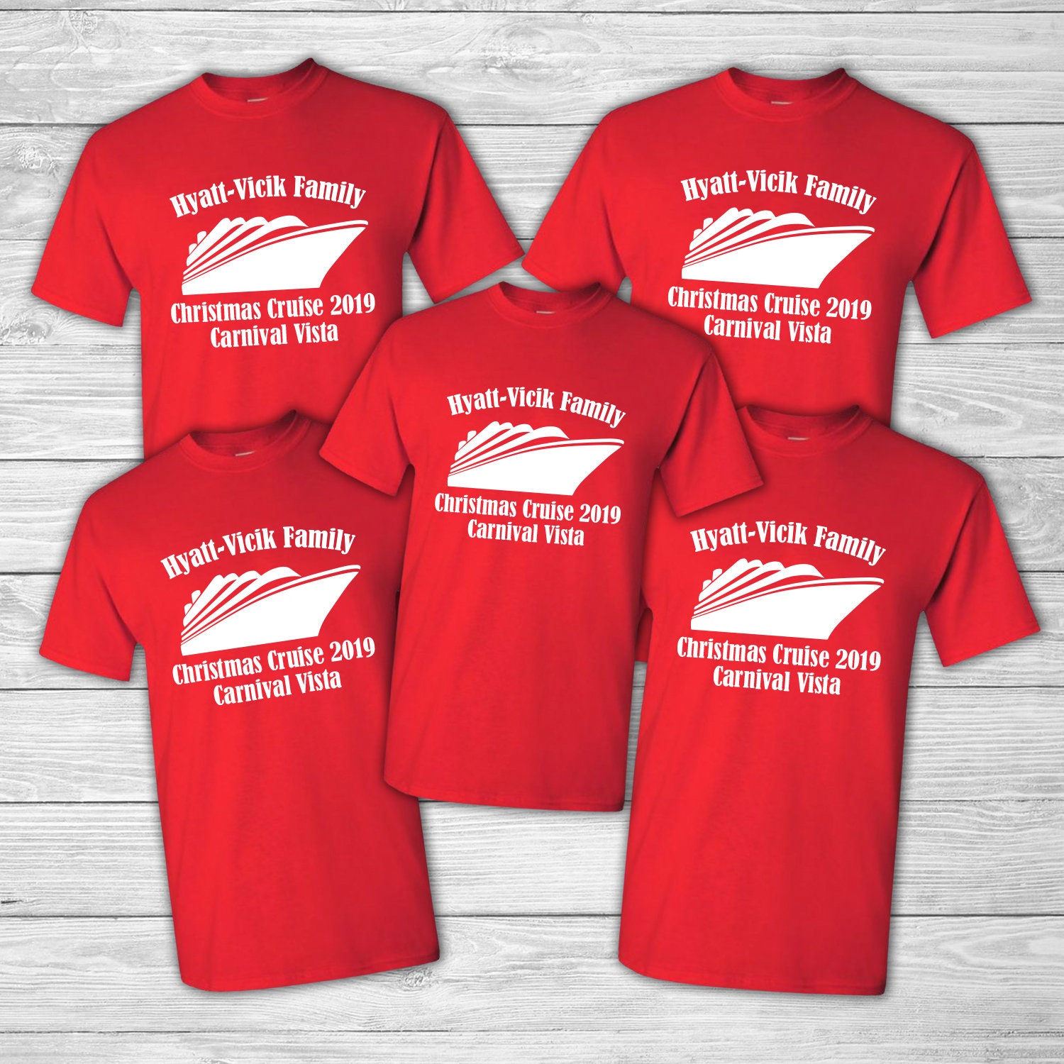 Family Christmas Cruise Shirts 