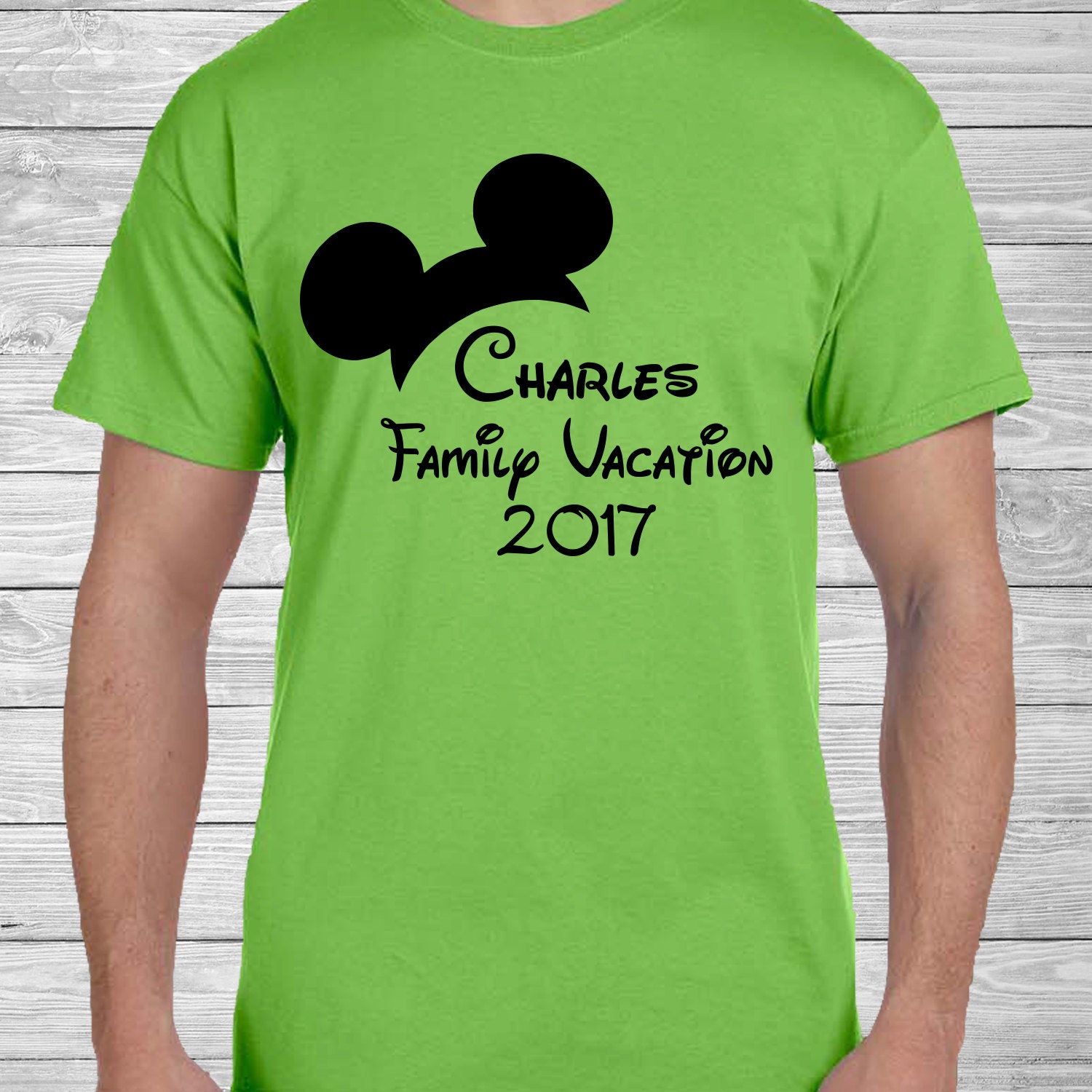 Minnie Mouse Ears Custom Disney Shirts | Etsy