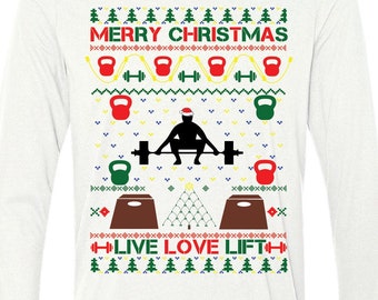 crossfit christmas sweater