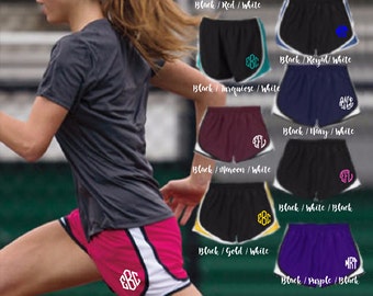 Embroidered Monogram Cadence Shorts, Monogram Shorts, Embroidered Shorts, Monogram, Shorts, LST304
