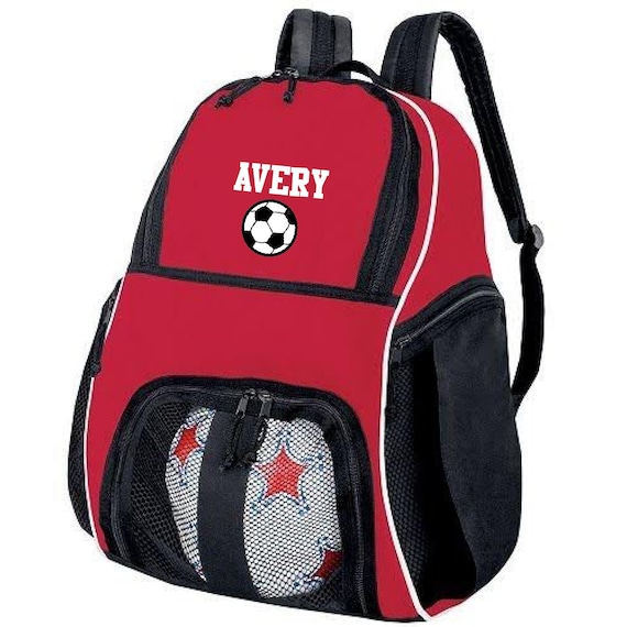 Custom Name & Number Baseball Backpack - High Capacity Student Sport Bag For Youth, Men, Women