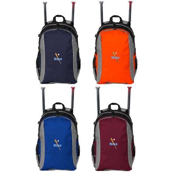Embroidered Monogram Bat Bag Baseball Bag Softball Gift