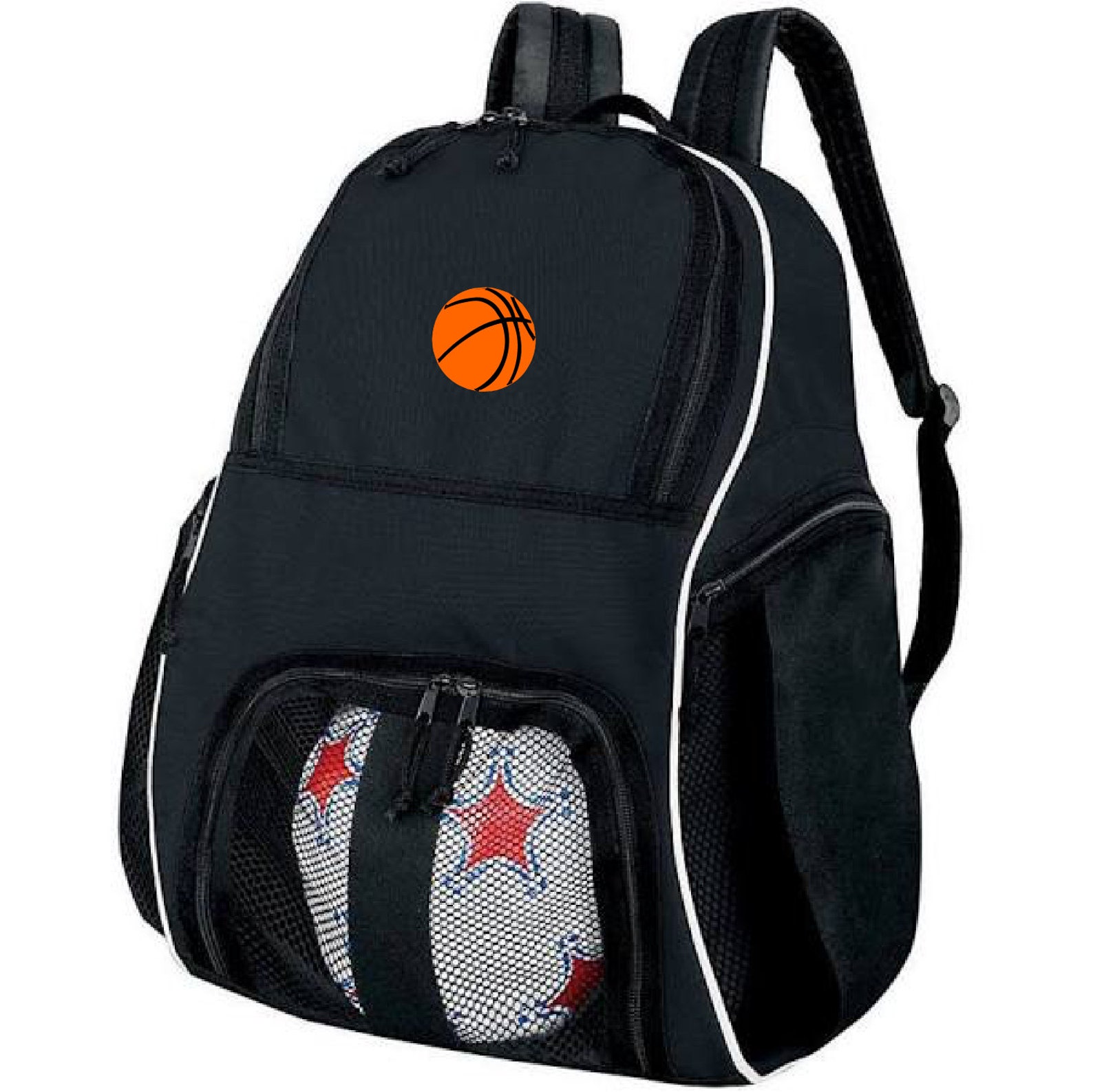Name With Basketball Backpack Name Basketball Backpack - Etsy