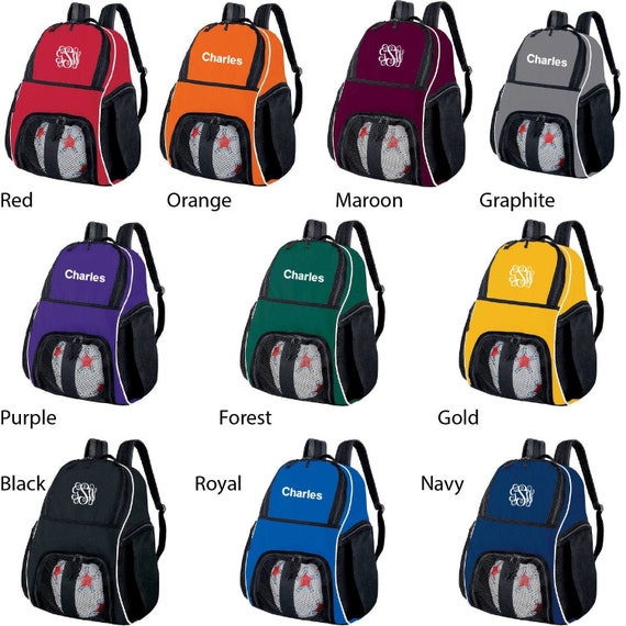 Monogram Soccer Backpack No Ball Name 