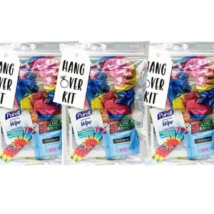 Hangover Kit | Self Care Kit | Wedding Recovery Kit | Bachelorette Party Gift | Bachelorette Gift Bags | Bachelorette Party Favors