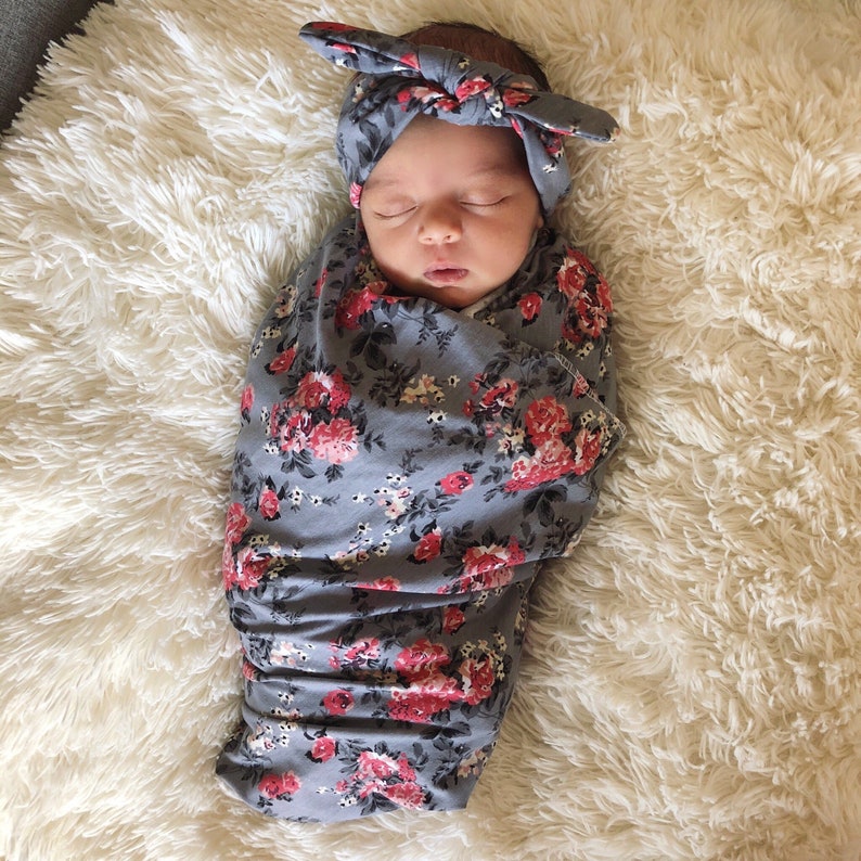 Swaddle Swaddle Set Custom Baby Swaddle Newborn Swaddle Etsy
