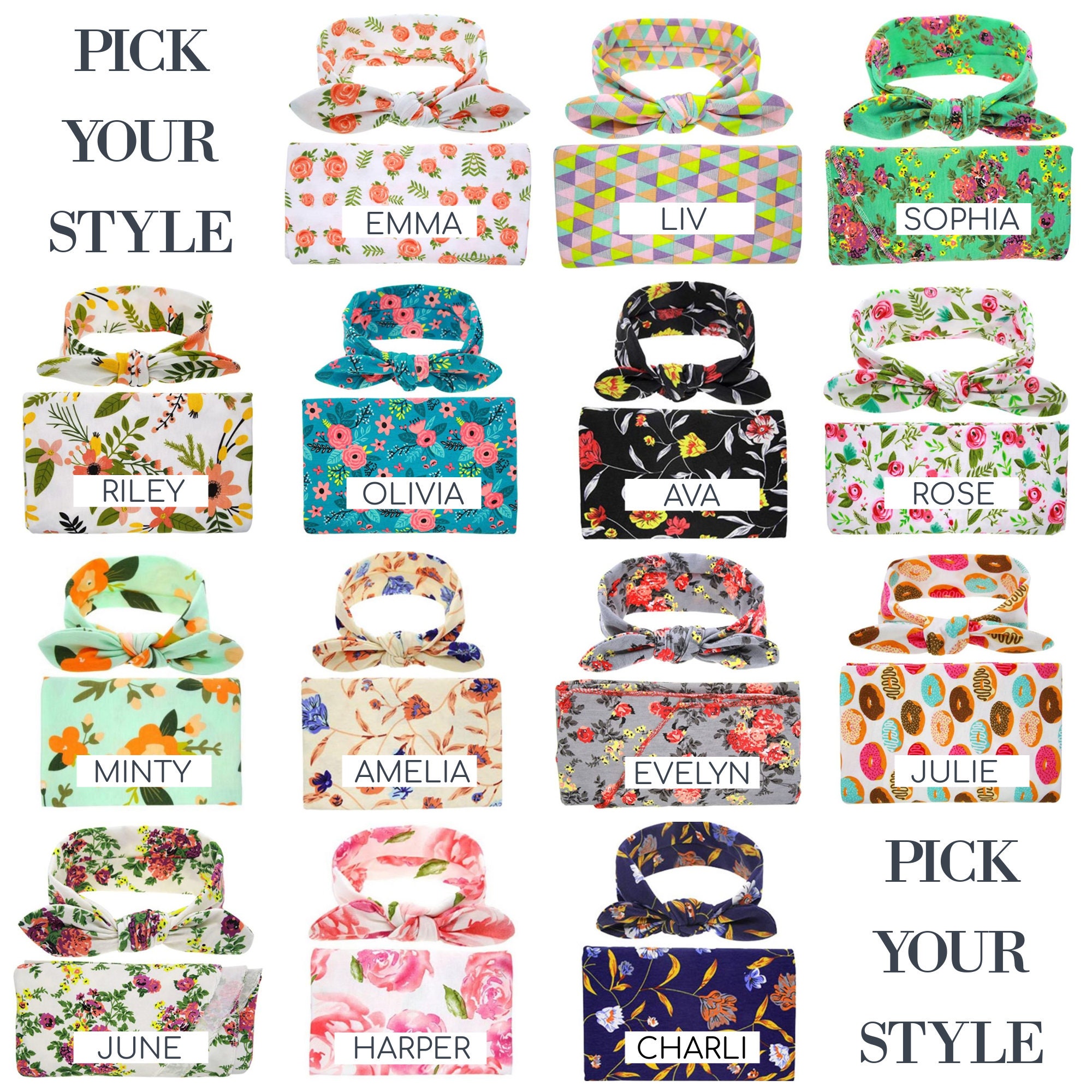 Swaddle Swaddle Set Custom Baby Swaddle Newborn Swaddle Etsy