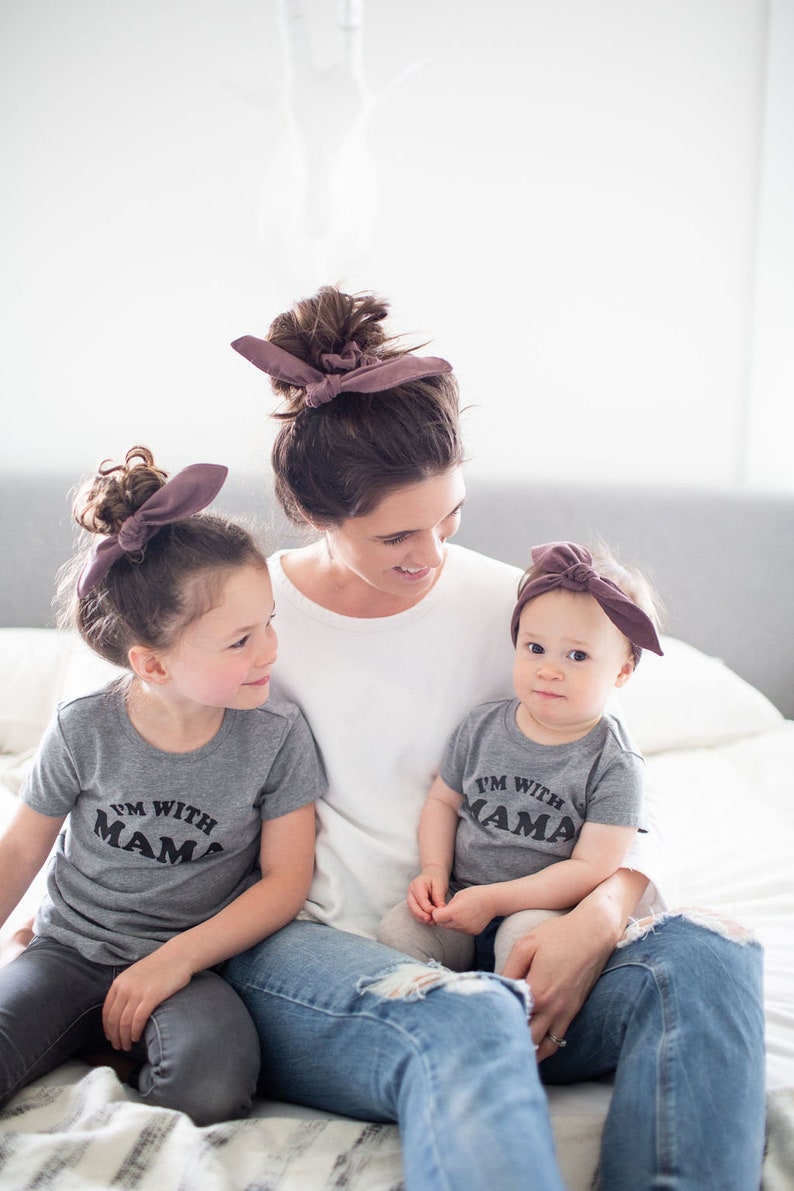 Mama and Me scrunchies and head wrap sets