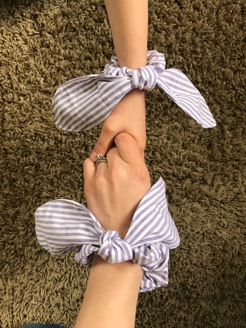Mama and Me scrunchies and head wrap sets