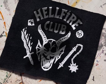 Dungeons and Dragons club denim patch