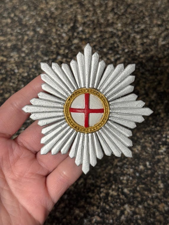 Black parade medal