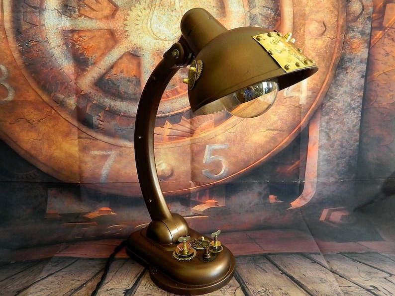 Steampunk Table Lamp Also The Is Fully Functional Australia Steampunk Table Lamp Also The, Steampunk Floor Lamp Australian