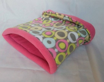 Snooze Sack in O's/Bubblegum Pink