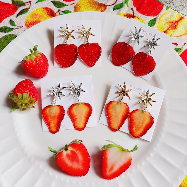 Real Fruit Jewelry Etsy