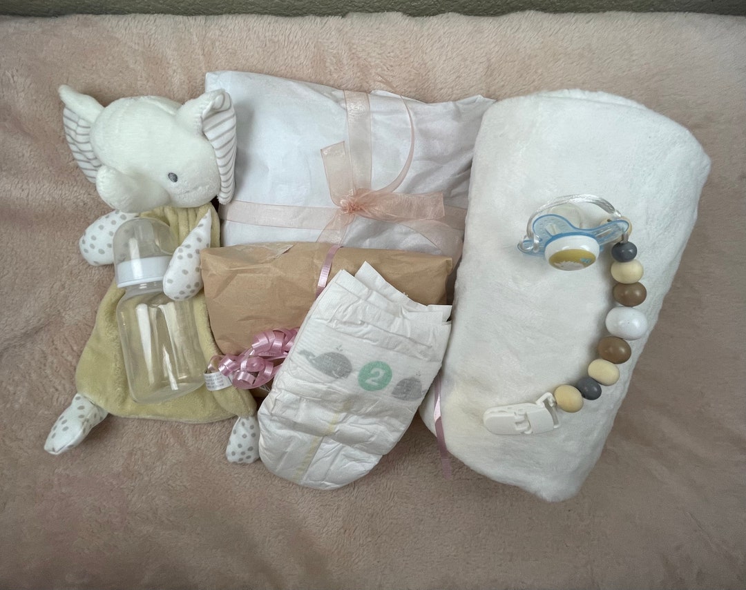 Neutral Themed Reborn Baby Doll Shower Surprise Box Opening Etsy