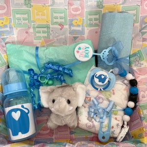 Reborn Boy Elephant Doll Shower Surprise Box Opening