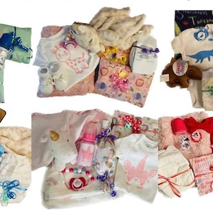 Personalized  Baby Shower Surprise Reborn box opening