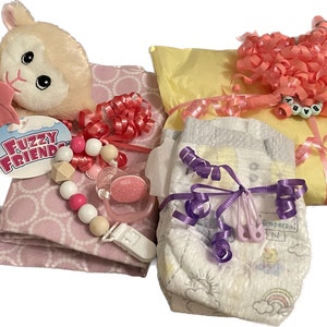 Small Reborn Baby Doll Girl Shower Surprise Mystery Box Opening