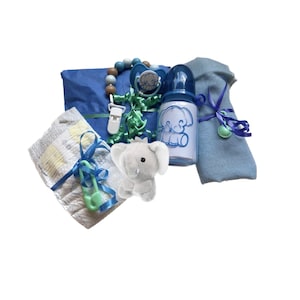 Preemie-12 months Reborn Elephant Baby Doll boy Small Shower Surprise Box Opening